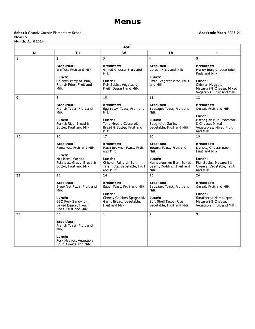 Grundy County R-V School District